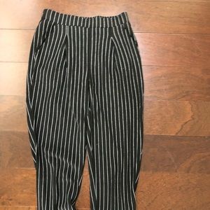 striped pants
